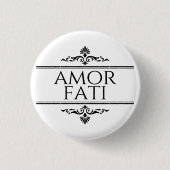 Badge Rond 2,50 Cm Amor Fati (Devant)