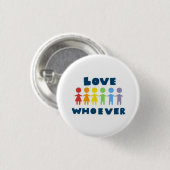 Badge Rond 2,50 Cm Amour celui qui (Devant & derrière)