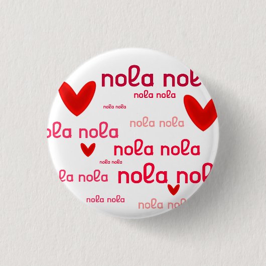 Badge Rond 2,50 Cm Amour de lis (Devant)