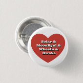 Badge Rond 2,50 Cm Amour de Mamamoo (Devant & derrière)