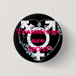 Badge Rond 2,50 Cm Amour FTM de transsexuel