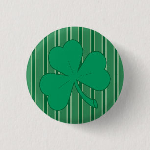 Badge Rond 2,50 Cm Amusants et Shamrocks fantaisistes