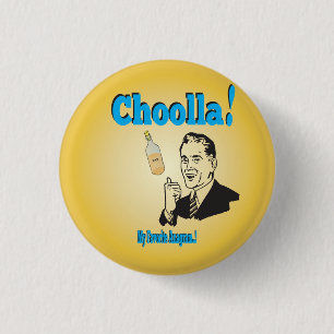 Badge Rond 2,50 Cm Anagram alcool amusant Humour