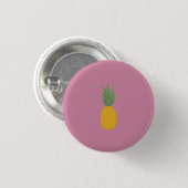 Badge Rond 2,50 Cm Ananas (Devant & derrière)