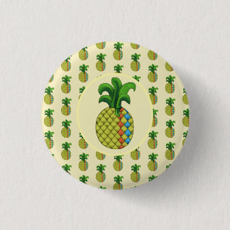 Badge Rond 2,50 Cm Ananas