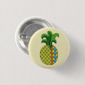 Badge Rond 2,50 Cm Ananas (Devant & derrière)