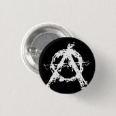 Badge Rond 2,50 Cm Anarchie (Devant & derrière)