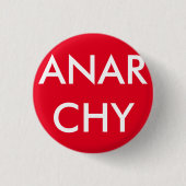 Badge Rond 2,50 Cm Anarchie (Devant)
