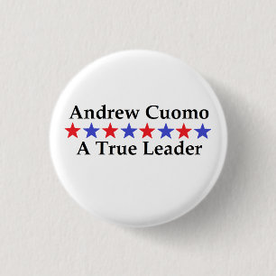 Badge Rond 2,50 Cm Andrew Cuomo, un vrai leader