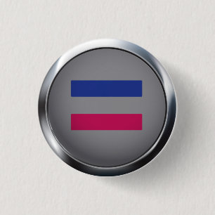 Badge Rond 2,50 Cm Androgyne