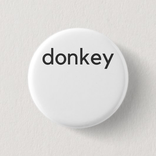 Badge Rond 2,50 Cm âne foncé (Devant)