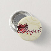 Badge Rond 2,50 Cm Ange (Devant & derrière)
