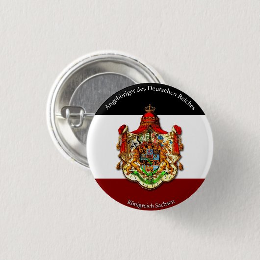 Badge Rond 2,50 Cm Angehöriger des Deutschen Reiches (Devant & derrière)