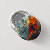BADGE ROND 2,50 CM ANGEL AND DEVIL (Devant & derrière)