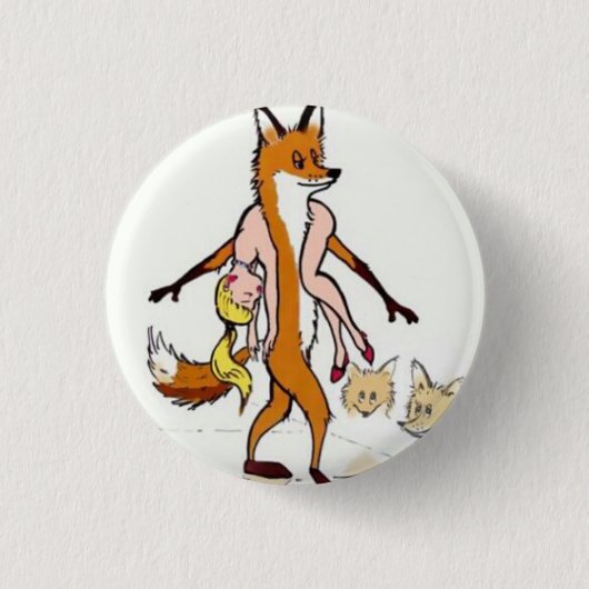 Badge Rond 2,50 Cm animal fur (Devant)