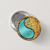 Badge Rond 2,50 Cm Année du serpent à feu (Devant & derrière)