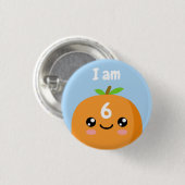 Badge Rond 2,50 Cm Anniversaire enfant (Devant & derrière)