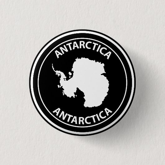 Badge Rond 2,50 Cm Antarctique (Devant)