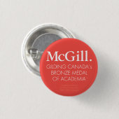 Badge Rond 2,50 Cm Anti-fierté d'une école quelque part dans le (Devant & derrière)