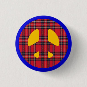 Badge Rond 2,50 Cm Anti insigne écossais nucléaire de l'indépendan