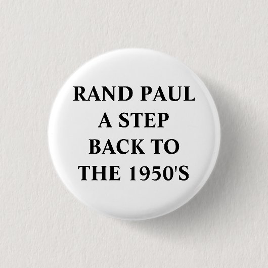 BADGE ROND 2,50 CM ANTI-RAND PAUL (Devant)