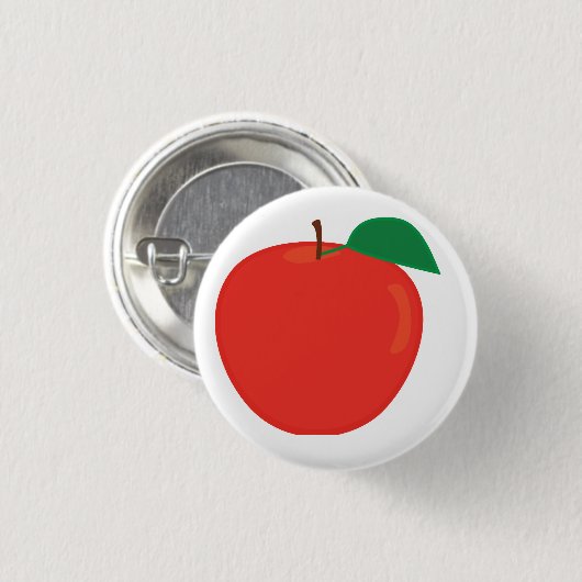 Badge Rond 2,50 Cm Apple (Devant & derrière)