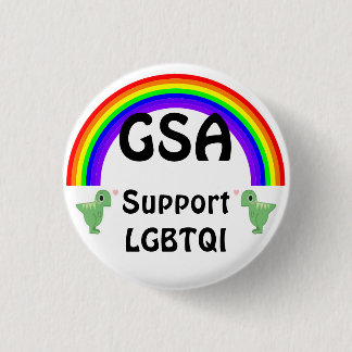 Badge Rond 2,50 Cm Appui LGBTQI de GSA