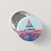 Badge Rond 2,50 Cm Aquarelle (Devant & derrière)