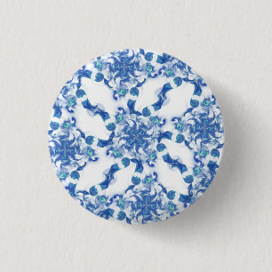 Badge Rond 2,50 Cm Aquarelle