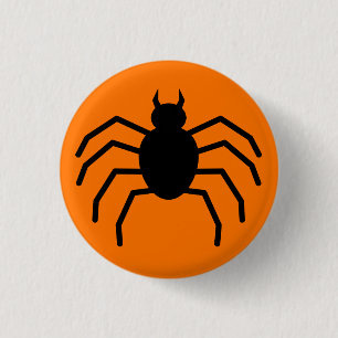Badge Rond 2,50 Cm Araignée