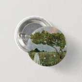 Badge Rond 2,50 Cm Arbre à fleurs (Devant & derrière)