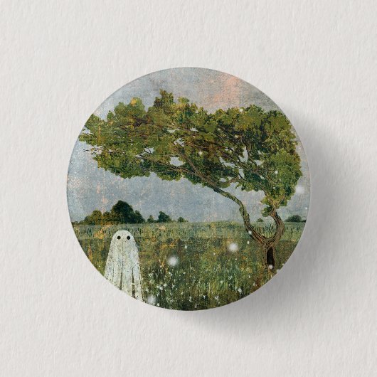 Badge Rond 2,50 Cm Arbre à fleurs (Devant)
