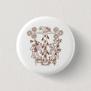 Badge Rond 2,50 Cm arbre de la vie