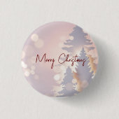 Badge Rond 2,50 Cm Arbre de Noël (Devant)