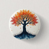 BADGE ROND 2,50 CM ARBRE DE VIE (Devant)