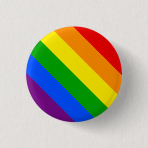 BADGE ROND 2,50 CM ARC-EN-CIEL