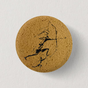 Badge Rond 2,50 Cm Archers de l'Âge de Pierre