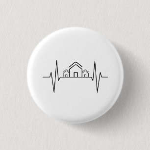 Badge Rond 2,50 Cm Architecte - Architecte Maisons à batt