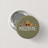 Badge Rond 2,50 Cm Arcobronte - Bouton (Devant & derrière)