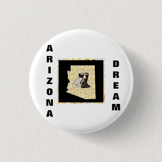 BADGE ROND 2,50 CM ARIZONA DREAM (Devant)