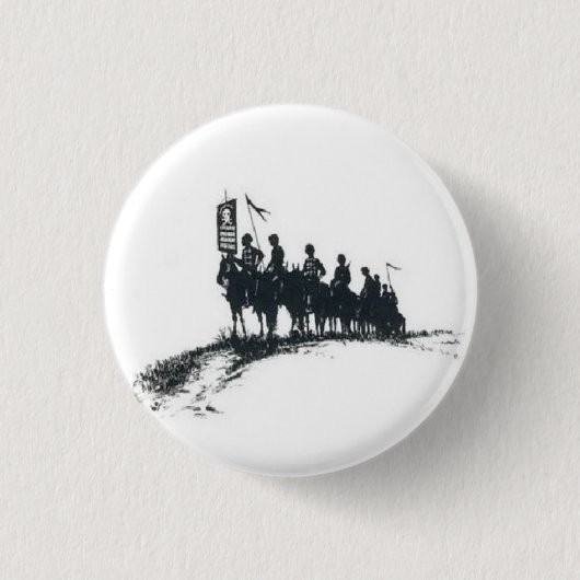 Badge Rond 2,50 Cm Armée de l'anarchiste de Makhno (Devant)