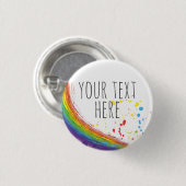 Badge Rond 2,50 Cm Art couleur (Devant & derrière)