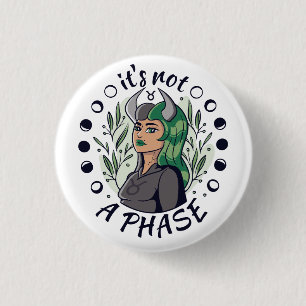 Badge Rond 2,50 Cm Art gothique alternatif pour filles Ce n'est pas u