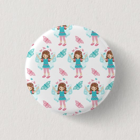 Badge Rond 2,50 Cm Art papillon (Devant)