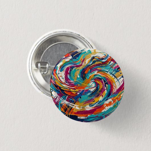 Badge Rond 2,50 Cm Art & Style (Devant & derrière)