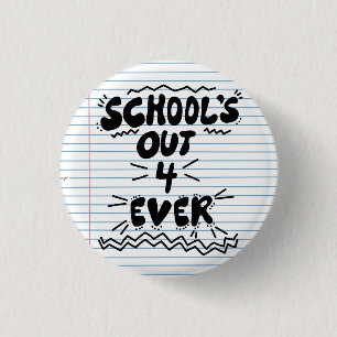 Badge Rond 2,50 Cm Assiettes en papier à feuilles détachables School’