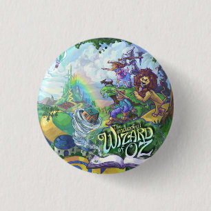 Badge Rond 2,50 Cm Assistant d'Oz
