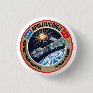 Badge Rond 2,50 Cm ASTP (patch de mission)