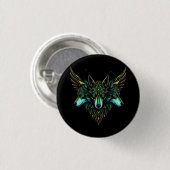 Badge Rond 2,50 Cm Astral Wolves (Devant & derrière)
