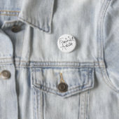 Badge Rond 2,50 Cm Athée féministe (En situation)
